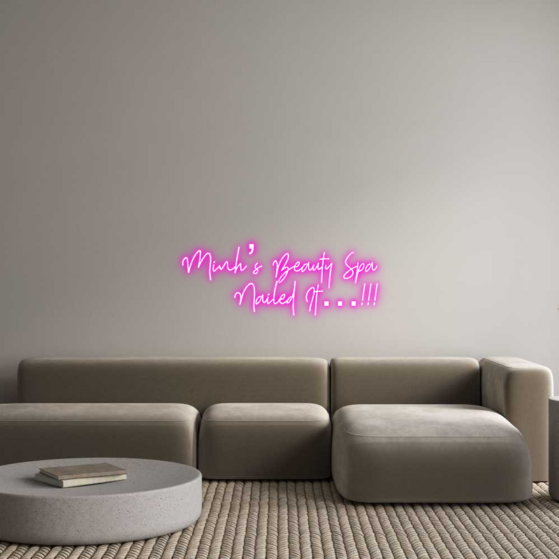 Custom Neon: Minh’s Beauty...