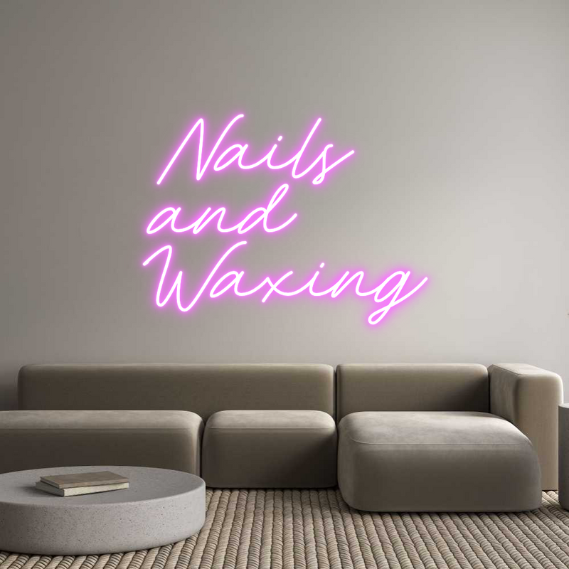 Custom Neon: Nails 
and 
...