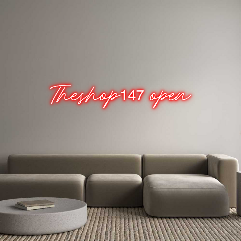 Custom Neon: Theshop147 open
