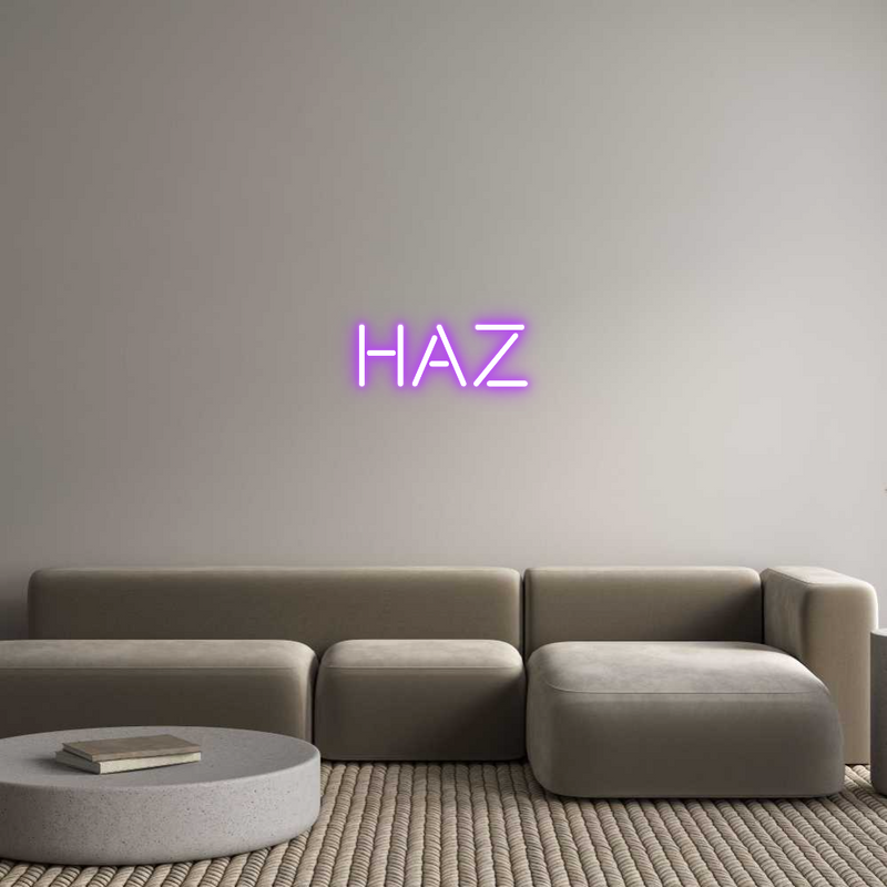 Custom Neon: HAZ