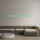 Custom Neon: SUPERIOR GUTT...