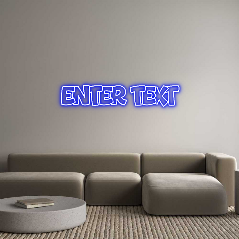 Custom Neon: Enter Text