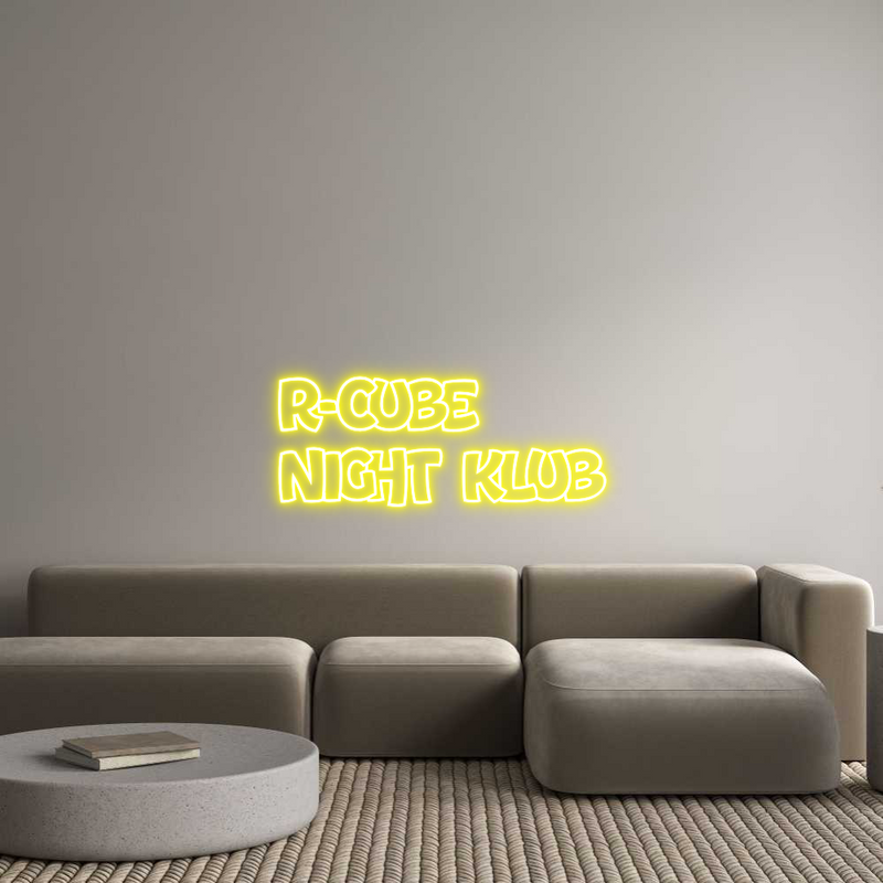 Custom Neon: R-CUBE
Night...