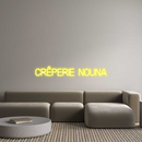 Custom Neon: CRÊPERIE Nouna
