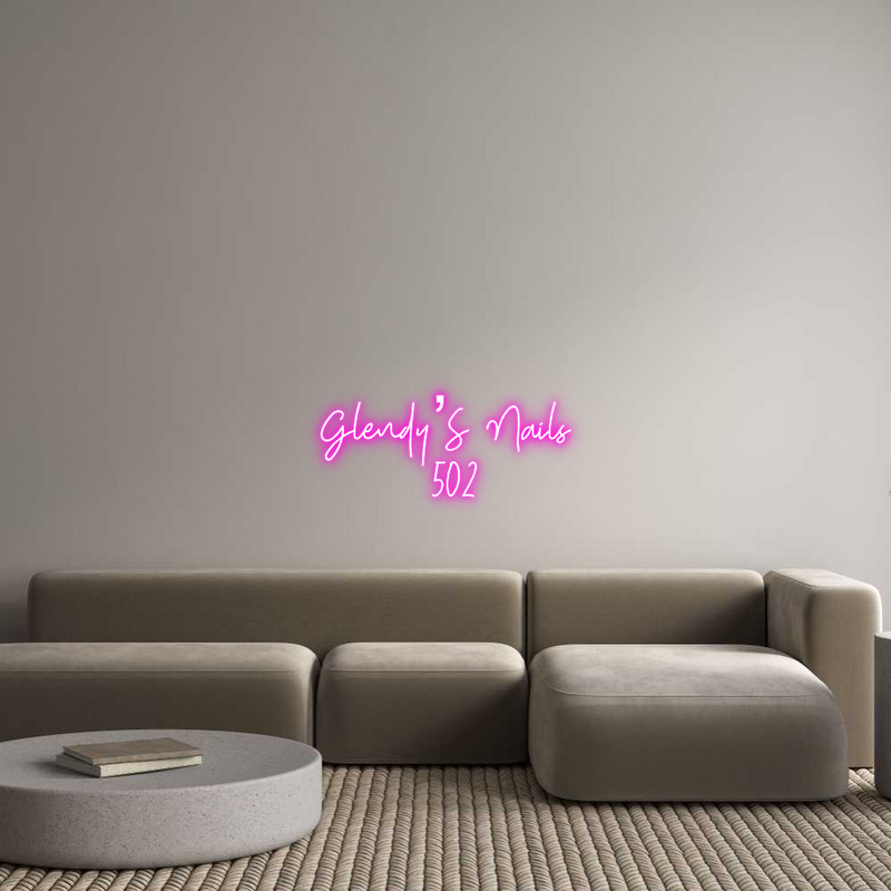 Custom Neon: Glendy’S Nail...