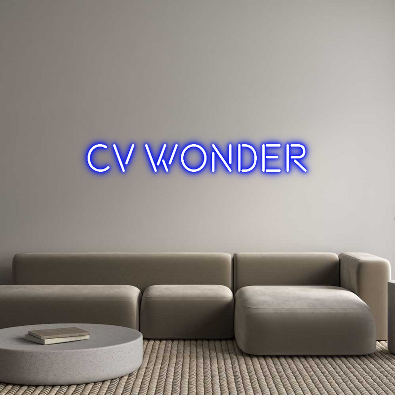 Custom Neon: CV WONDER