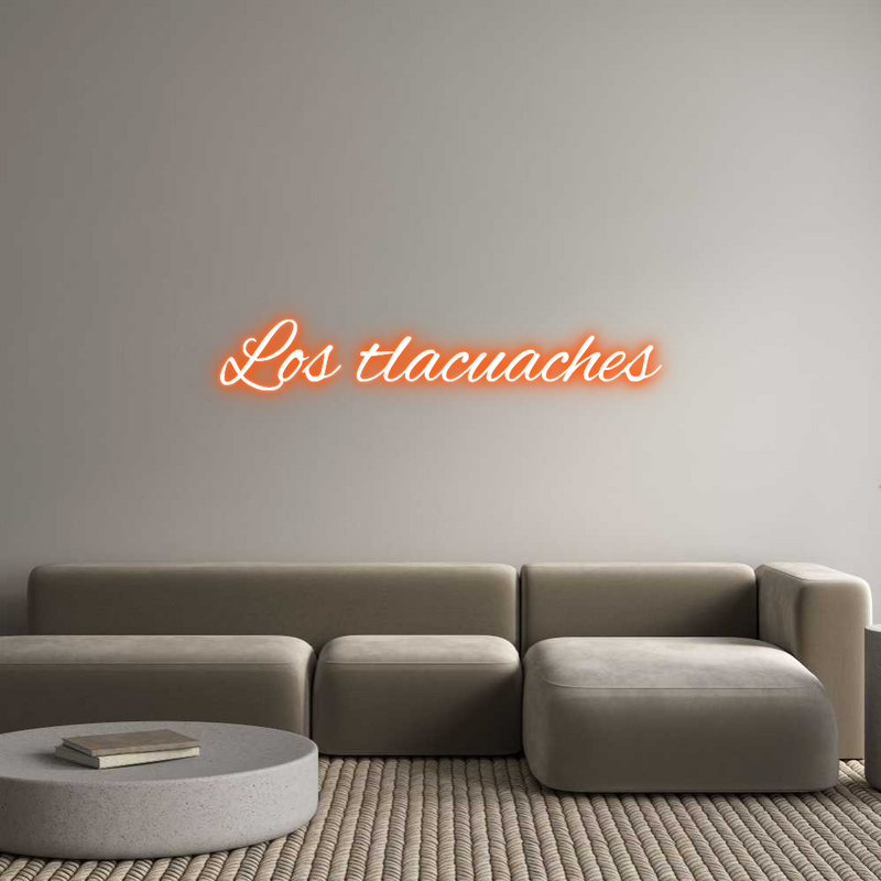 Custom Neon: Los tlacuaches