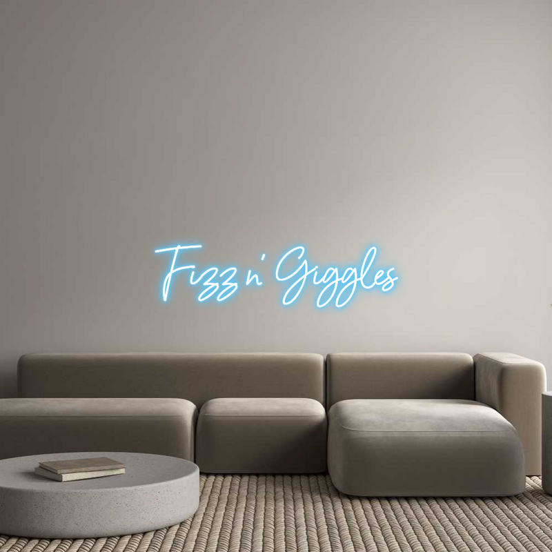 Custom Neon: Fizz n’ Giggles