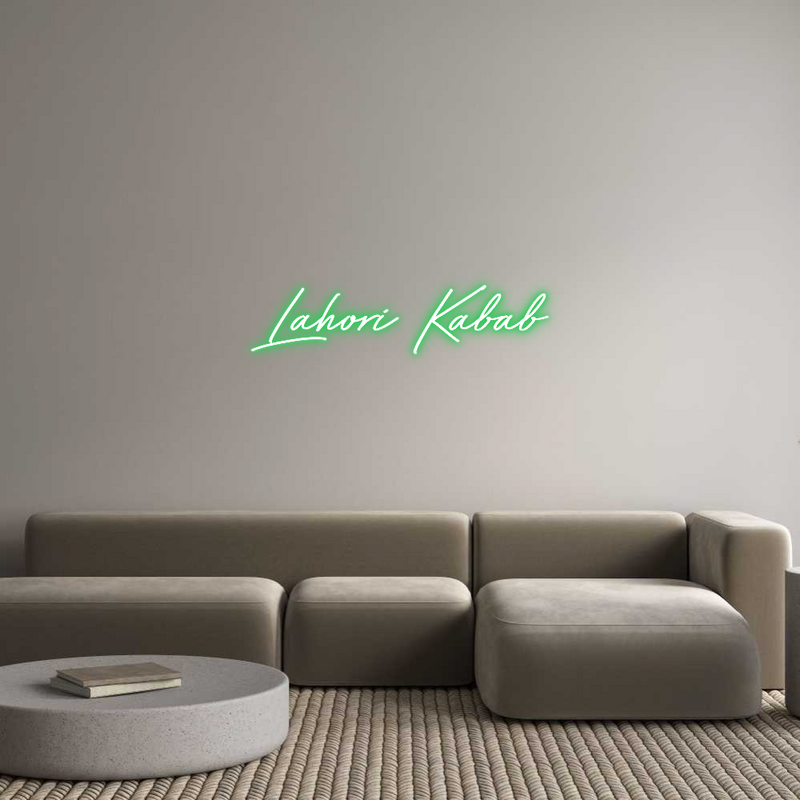 Custom Neon: Lahori Kabab