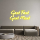 Custom Neon: Good Food
Go...