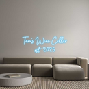 Custom Neon: Tam’s Wine Ce...