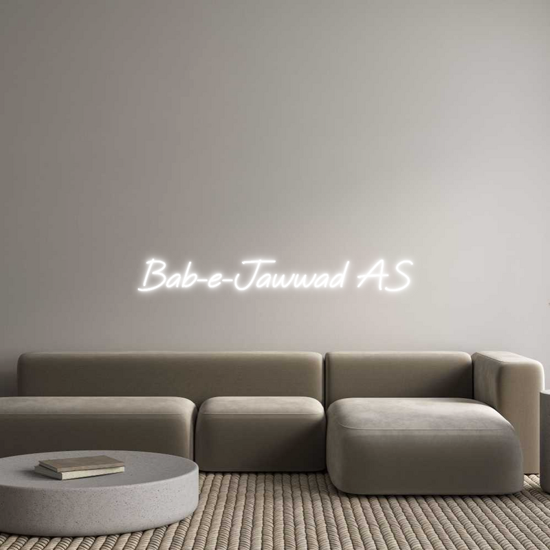 Custom Neon: Bab-e-Jawwad AS