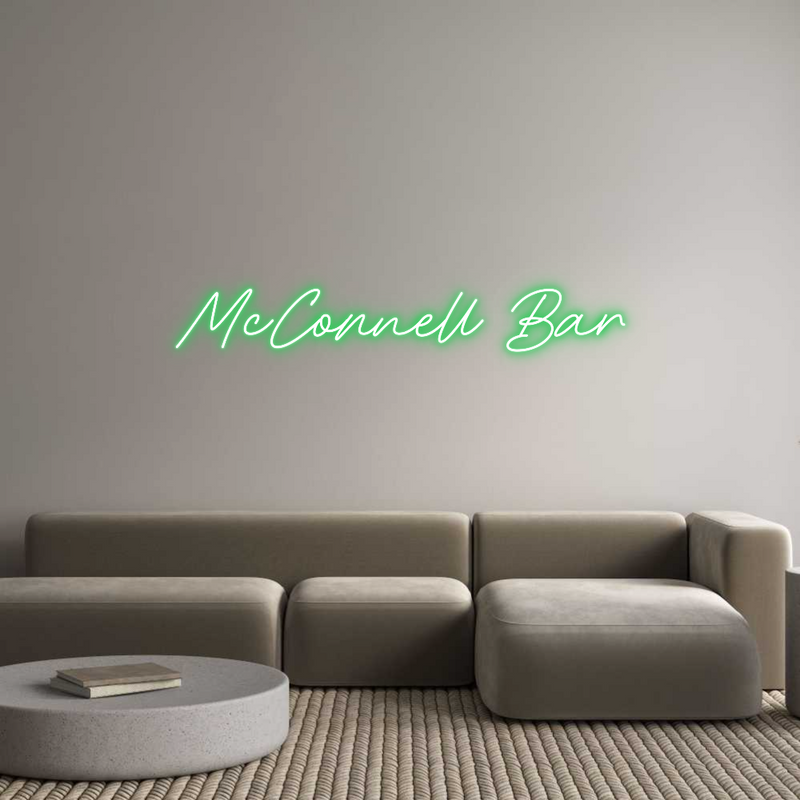 Custom Neon: McConnell Bar