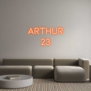 Custom Neon: ARTHUR
23