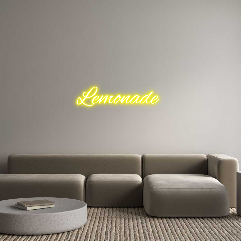 Custom Neon: Lemonade