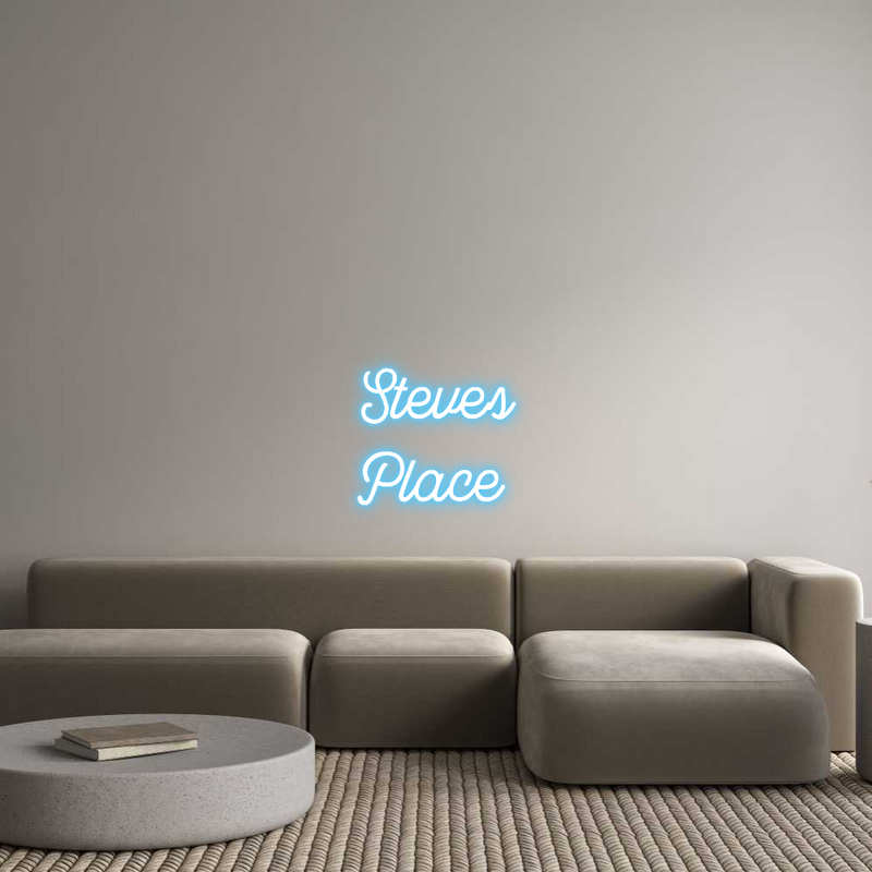 Custom Neon: Steve's 
Pla...