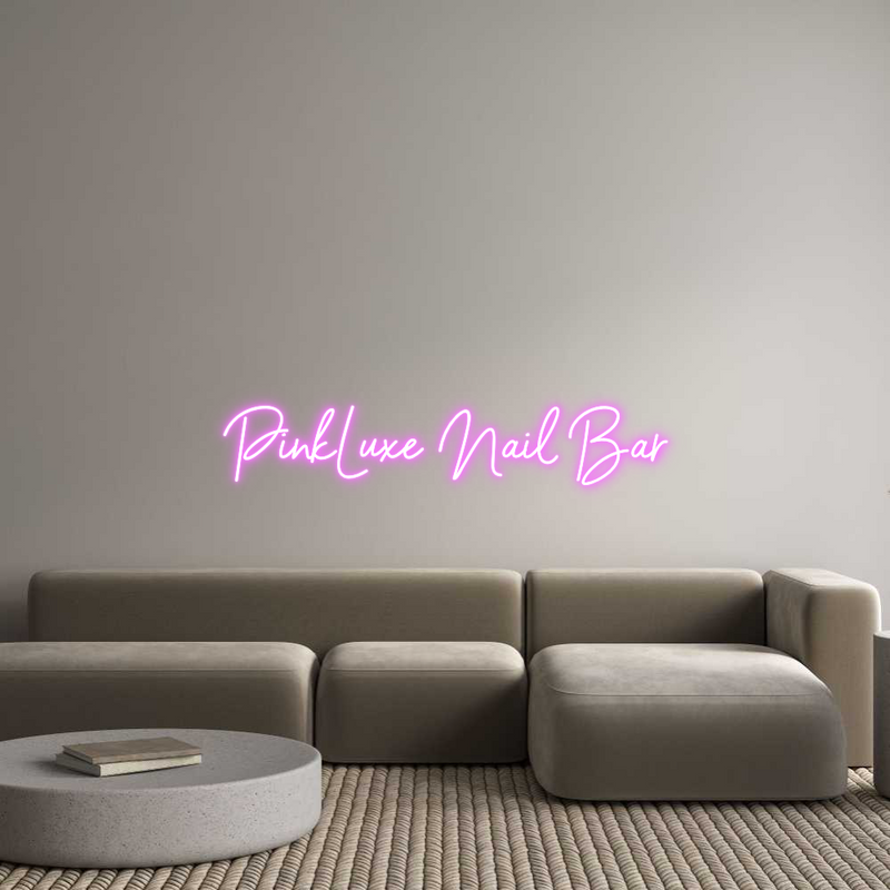 Custom Neon: PinkLuxe Nail...