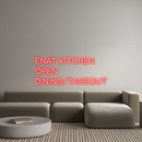 Custom Neon: Enat kitchen ...