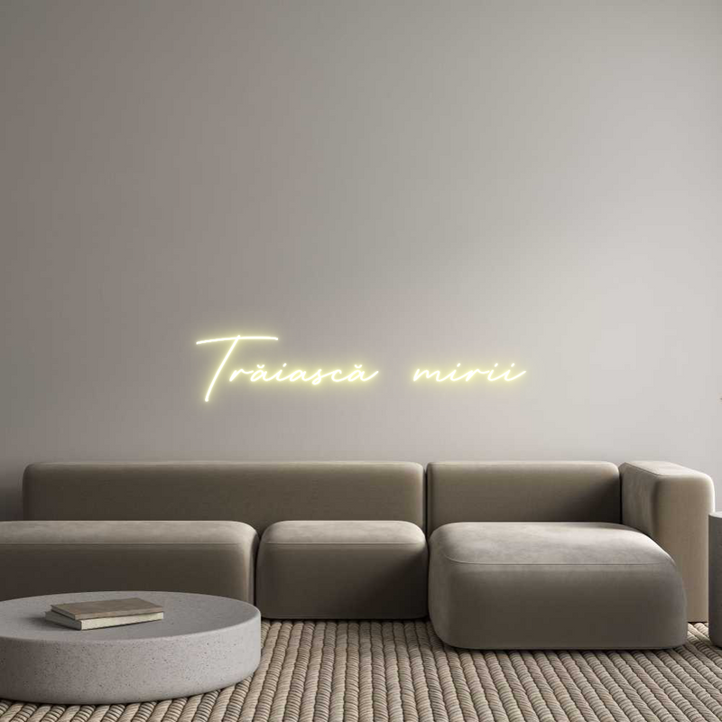 Custom Neon: Trăiască mirii