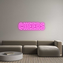 Custom Neon: CHEERS