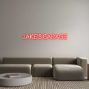 Custom Neon: JAKE'S GARAGE