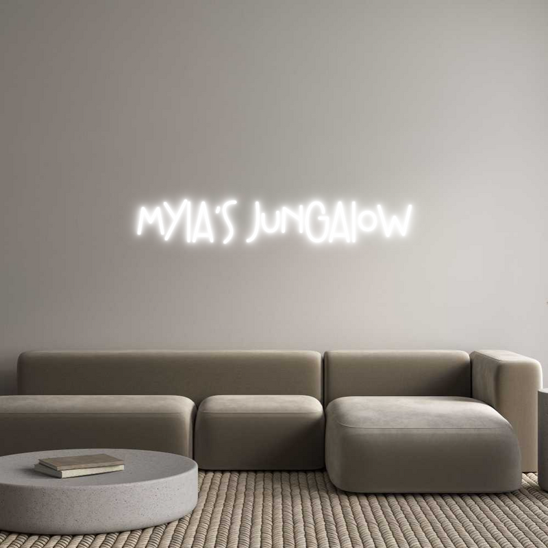 Custom Neon: mYla'S jUnGaLoW