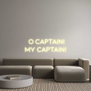 Custom Neon: O captain!
M...