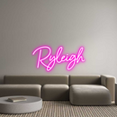 Custom Neon: Ryleigh