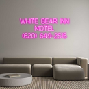 Custom Neon: WHITE BEAR IN...