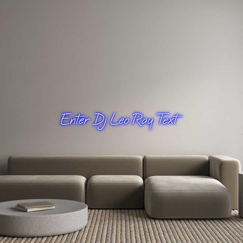 Custom Neon: Enter Dj Leo ...