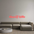 Custom Neon: House Of Willko