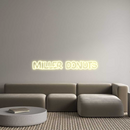 Custom Neon: MILLER DONUTS