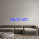 Custom Neon: Enter Text