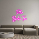 Custom Neon: Pho
Boba Tea