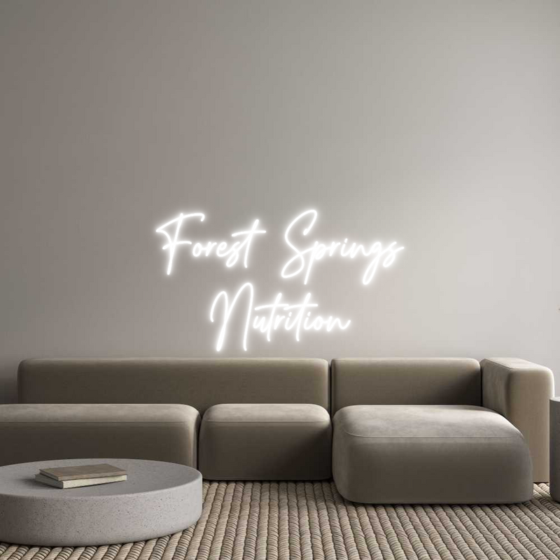 Custom Neon: Forest Spring...