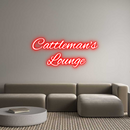 Custom Neon: Cattleman's 
...