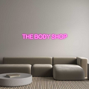 Custom Neon: THE BODY SHOP