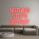 Custom Neon: NOTHING
STOP...