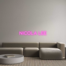 Custom Neon: NICOLA LEE