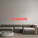 Custom Neon: Kickboxing