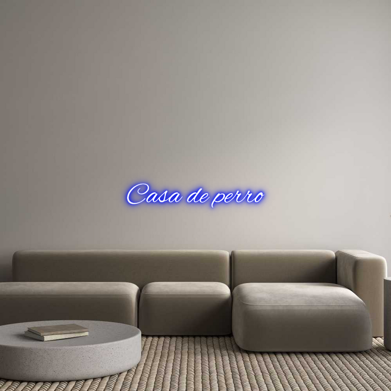Custom Neon: Casa de perro