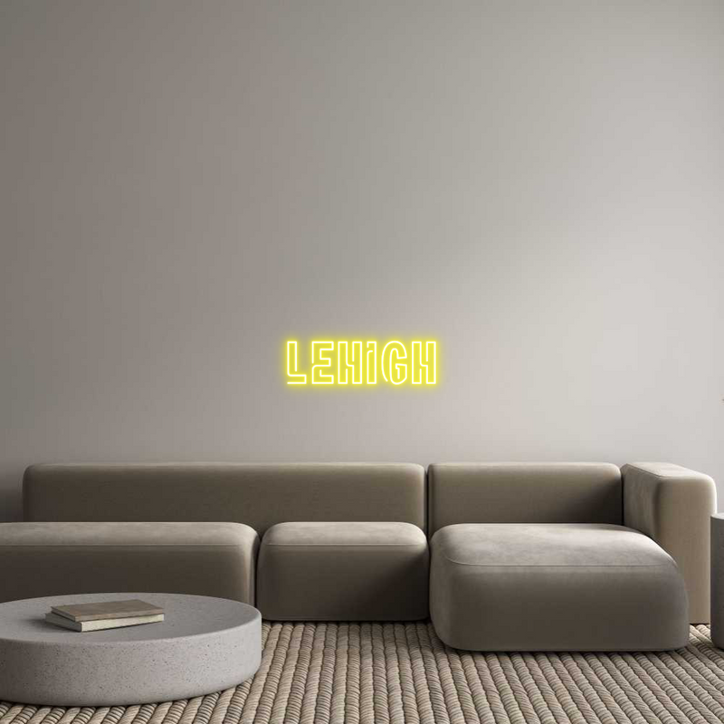 Custom Neon: LEHIGH