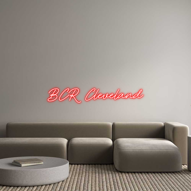 Custom Neon: BCR Cleveland