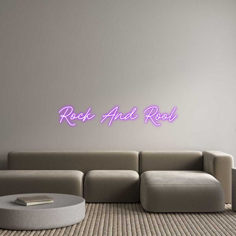 Custom Neon: Rock And Rool