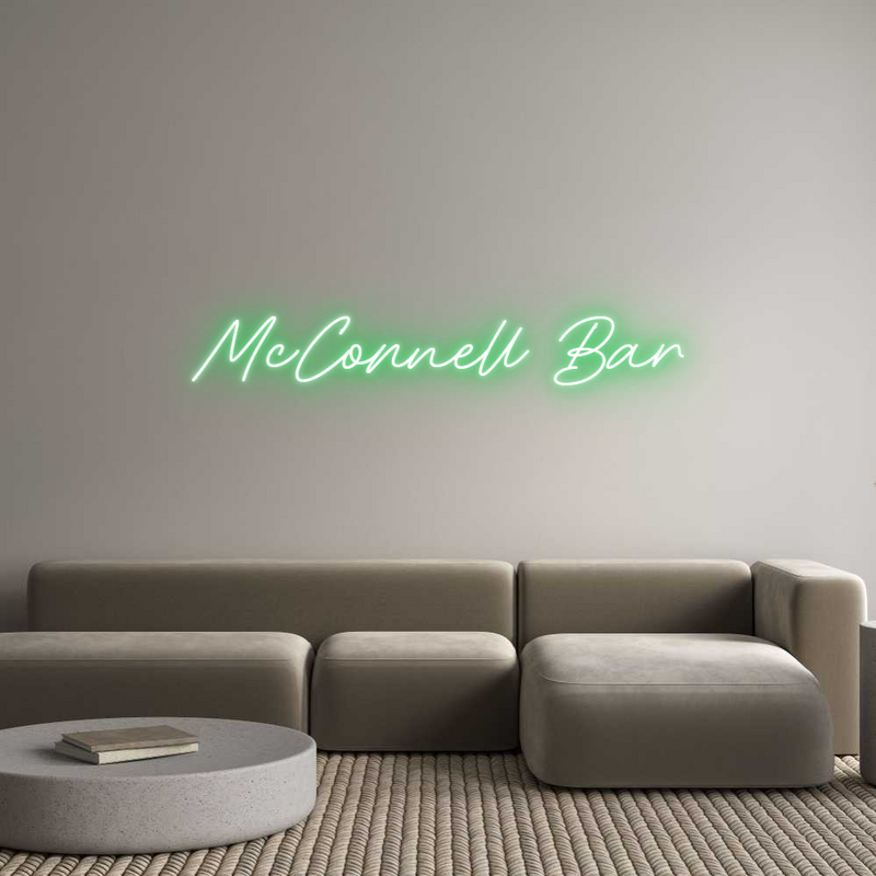 Custom Neon: McConnell Bar