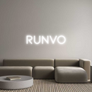 Custom Neon: RUNVO