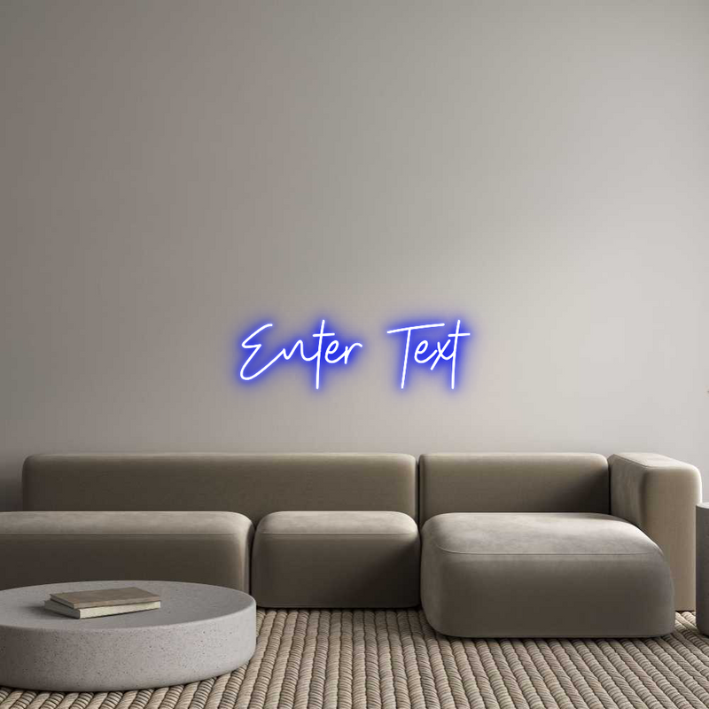 Custom Neon: Enter Text