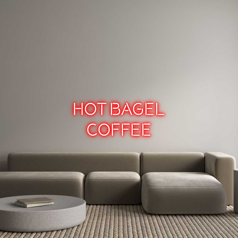 Custom Neon: Hot Bagel
Co...