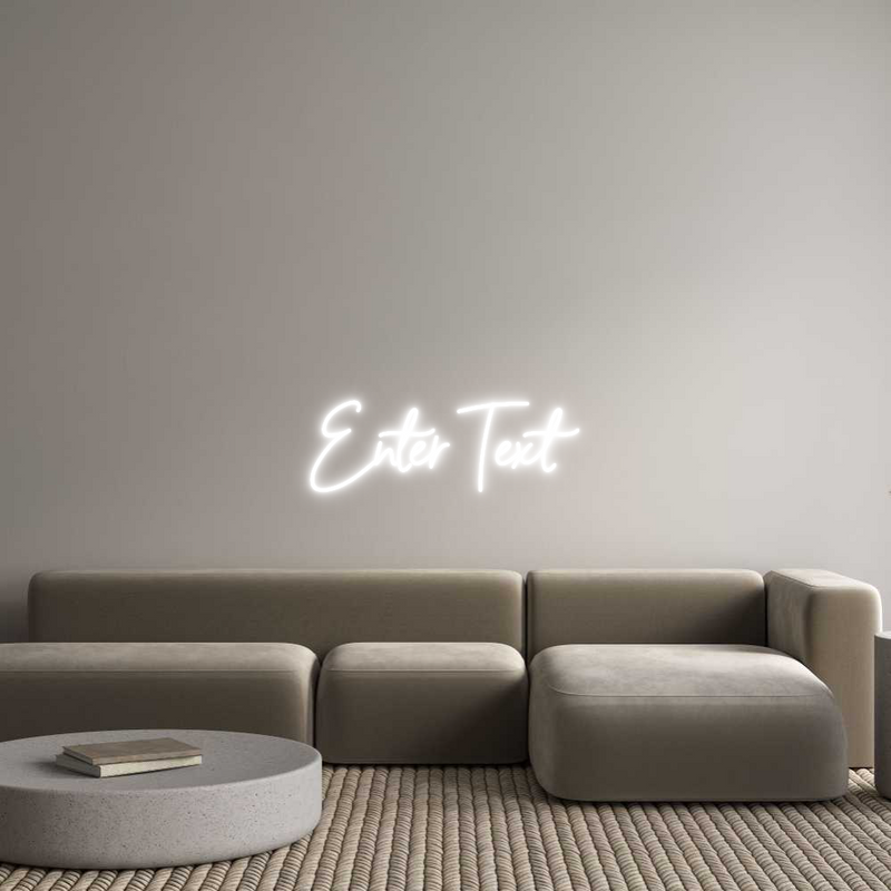 Custom Neon: Enter Text