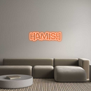 Custom Neon: Hamish
